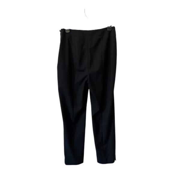 👖 EUC TALBOTS Black Classic Hollywood Side Zip Pants | Size 8 - Picture 5 of 7